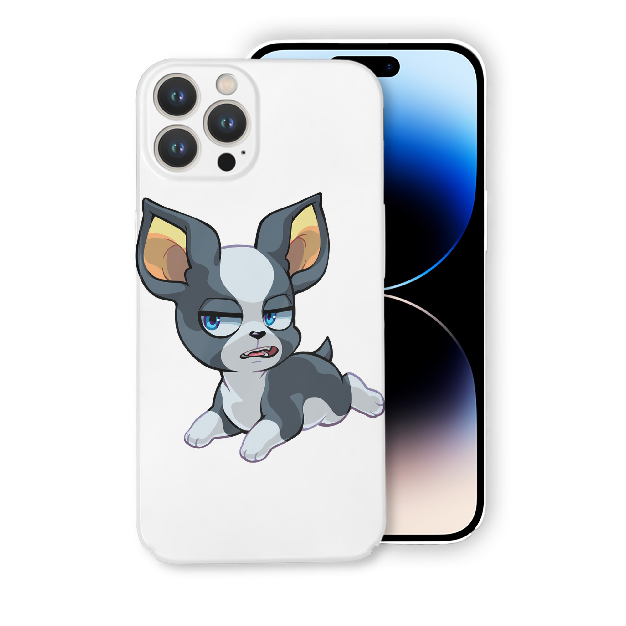 （画像用） ジョジョの奇妙な冒険 イギー JoJo's Bizarre Adventure Iggy 【iPhone 14シリーズ対応】ハードケース